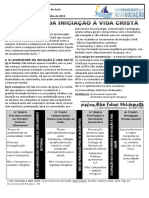 Itinerário Da Iniciação À Vida Cristã