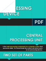 How a CPU processes data inside a computer system