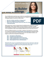 Boundaries Builder 5 Day Challenge