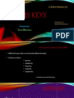 Dbms Keys: A Short Seminar On