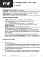 Chapter 1 Origin and Structure of The Earth
