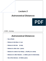 Astronomical Distances