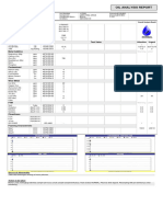 Oil Analysis Report: Test Details