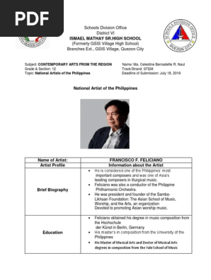 National Artist of the Philippines 2