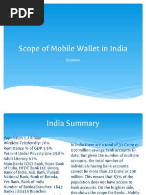 Mobile Wallet in India