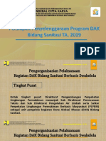 Tahapan Penyelenggaraan Dak Bidang Sanitasi 2019