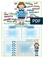 Adjectives Personality Traits