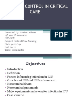 Infection Control in Critical Care by Misbah