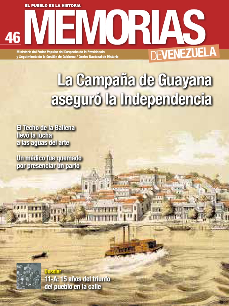 La Campaña de Guayana Aseguró La Independencia 46 PDF Venezuela