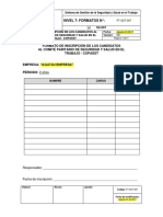 Formato de Inscripción de Los Candidatos Al Comité Paritario de Seguridad Y Salud en El Trabajo - Copasst