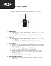 Cara Setting Radio Motorola Gp2000