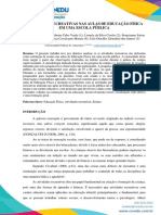 Atividades recreativas na Educação Física