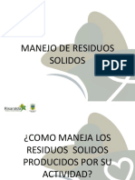 Manejo de Residuos