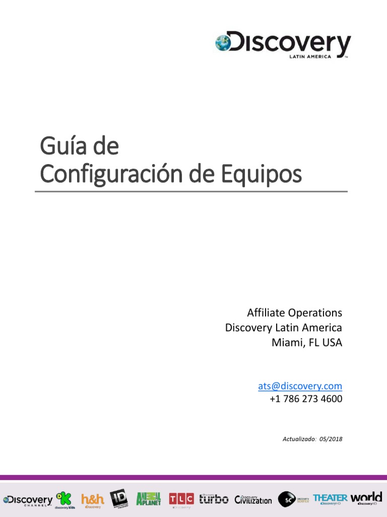 Guía de Configuración Cisco D9800 | PDF | Protocolos de internet ...