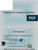 Dispute and Dispute Resolution