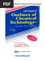 Dryden Outlines Of Chemical Technology Ebook Free Download