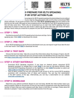 IELTS Speaking Preparation Plan