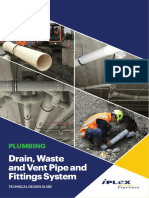 Drain, Waste and Vent Pipe Technical Guideline