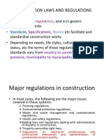 Construction Laws and Regulations