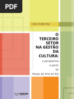 O Terceiro Setor Na Gestão Da Cultura 01-02-2017