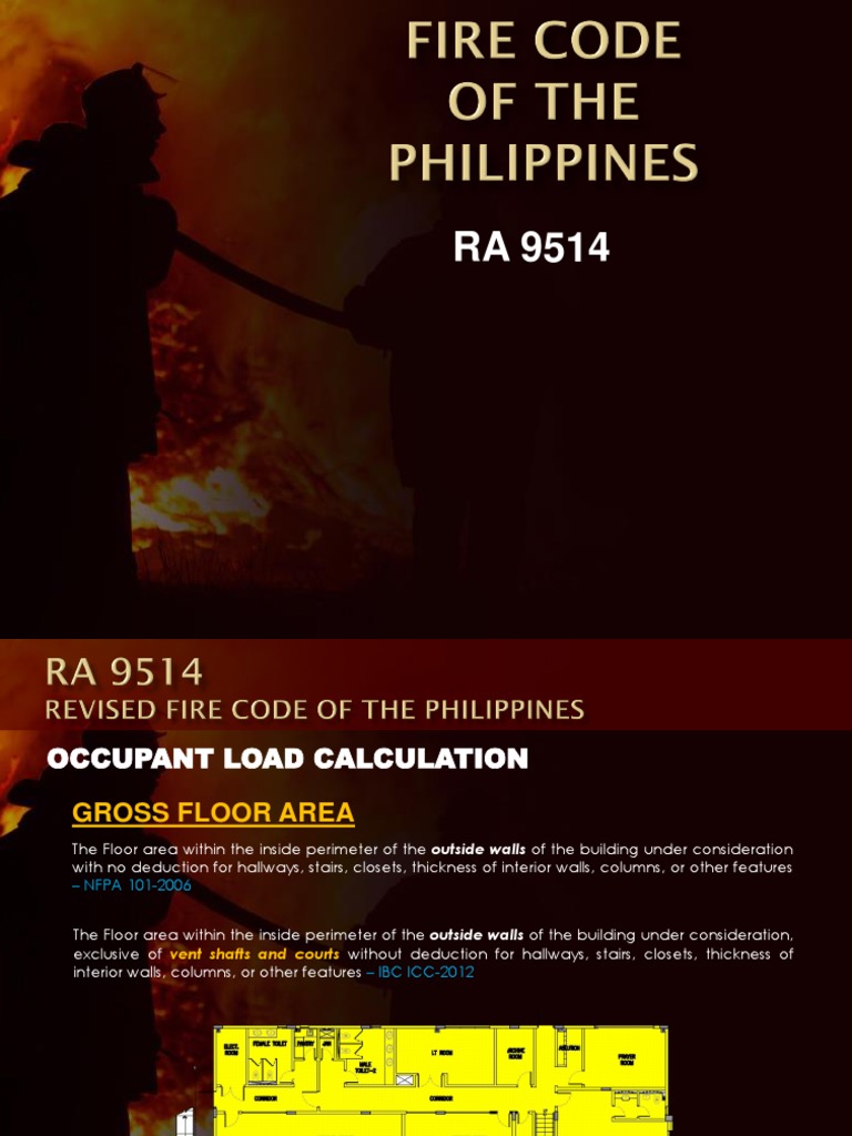 Ra9514-Means of Egress - Occupant Load | PDF | Baggage | Building ...