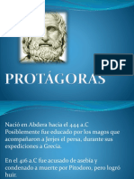 Protágoras Sofista Pensador Relativista