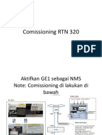 Comissioning RTN 320
