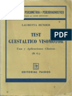 Test Gestaltico Visomotor Usos y Aplicaciones Clinicas PDF