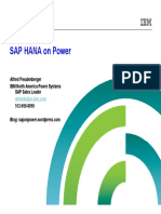 sap hana on power