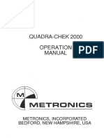 Metronics QC 20001 PDF