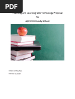 Teaching and Learning With Technology Proposal 3