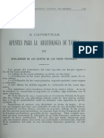 Capdeville 1922 - Apuntes Para La Arqueologia de Taltal IV Civilizacion de Las Gentes de Los Vasos Figurados BANH Vol IV n 9