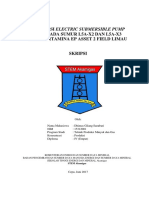 Evaluasi - Electric - Submersible - Pump - Esp - P Dengan Pipesim PDF