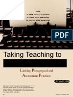 Taking Teaching To (Performance) Task:: L P A P