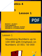 MATH Q1 Lesson 1 Visualizing Numbers Up To 100 000 ..... Marvietblanco