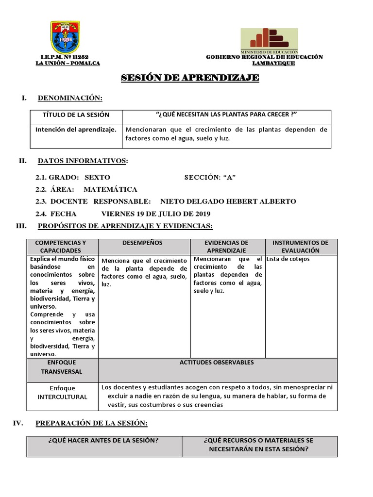 Ciencia y Tecnología de Sexto Grado | PDF | Nutrientes | Plantas