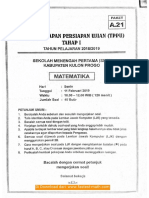 Soal Semester Persiapan USBN