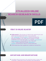 Contextualized Online Research
