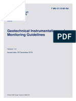 Geotechnical Instrumentation and Monitoring Guidelines: Guide