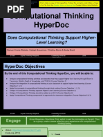 Computational Thinking Hyperdoc