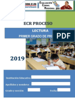 Lectura 1° Primaria - Ecr Proceso 2019 PDF