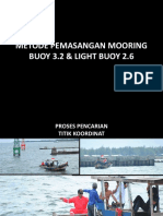 Cara Pemasangan Mooring Buoy dan Light Buoy di Pelabuhan Cirebon dan Tegal