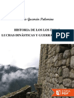 Historia de Los Incas - Luchas D - Luis Guzman Palomino