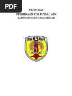 Proposal Tim Futsal Asn