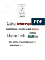 Revisão Gramatical e de Ortografia Word 2016