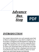 Advance Bus Stop