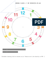 Clock Rainbow PDF