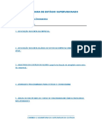 Modelo Relatório de Trabalho e Cronograma