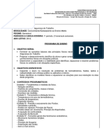 (DC, SG) Segurança Do Trabalho (Concomitante) 2009 PE 01 Física