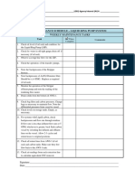 Maintenance Schedule - Liquid Ring Pump System Weekly Maintenance Tasks